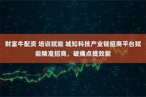 财富牛配资 培训赋能 城知科技产业链招商平台赋能精准招商，破痛点提效能